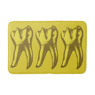 Gold Tooth Bath Mat