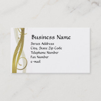 Gold Trimmed Business Cards