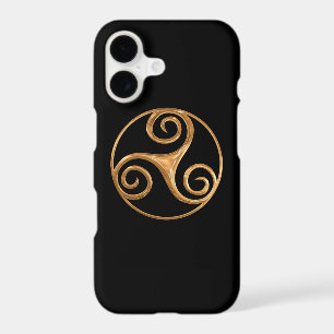 Gold Triskelion