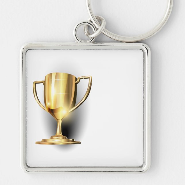 Gold Trophy Key Ring (Front)
