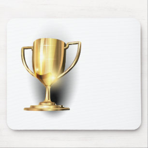 Gold Trophy Mouse Pad