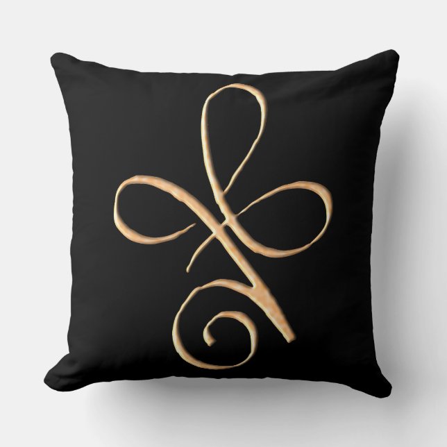 Gold Unconditional Love Cushion (Front)