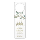 Gold Veined Eucalyptus Wedding Guest
