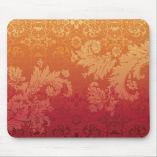 gold vintage mouse pad