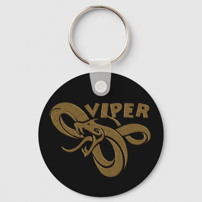 GOLD VIPER KEY RING (Front)