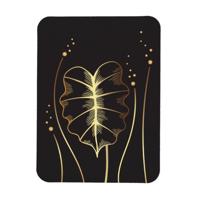 Gold wall art magnet (Vertical)