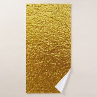 Gold wall texture designabstract, ancient, antique bath towel