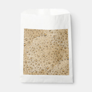 Gold water droplets favour bag