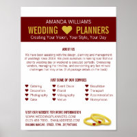 Gold Wedding Rings, Wedding Event Planner Advert