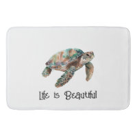 Gold White Dream Sea Turtle