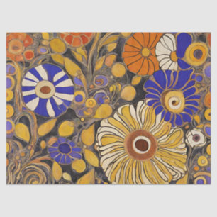 Gold Wildflower Garden Tissue Paper