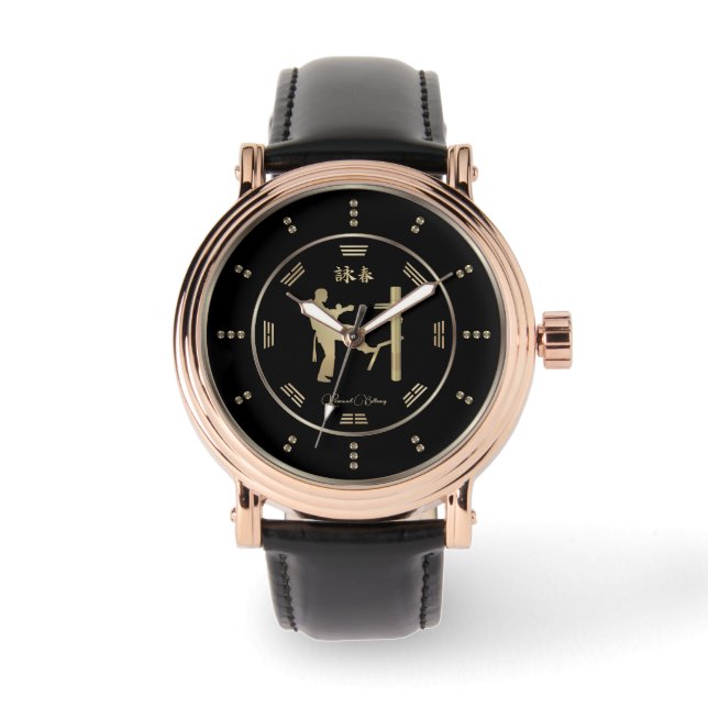 Gold Wing Chun Luxury Watch (Front)