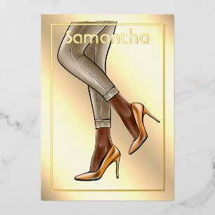 Gold Woman Birthday Party