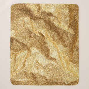 Gold wrinkled paper texture abstract background.go sherpa blanket