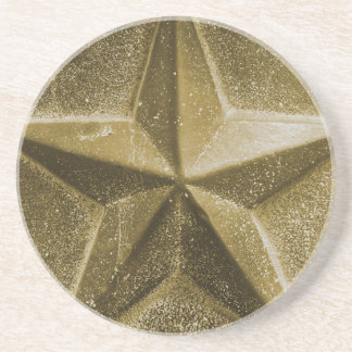 GOLD/YELLOW STAR coaster