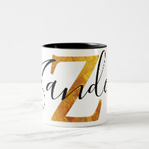 Gold 'Z' Monogram w/ Personalised Name