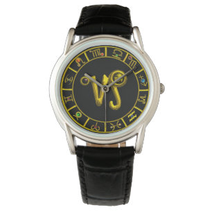 GOLD ZODIAC BIRTHDAY SIGNS /CAPRICORN WATCH