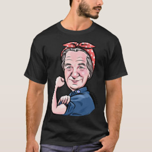 Golda Meir Israeli Flag Girl Power Female PM Funny T-Shirt
