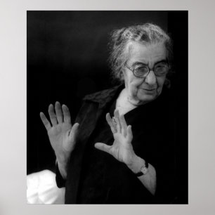 Golda Meir, Israeli Prime Minister Poster