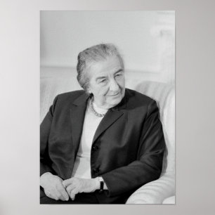 Golda Meir - Israeli Prime Minister Poster