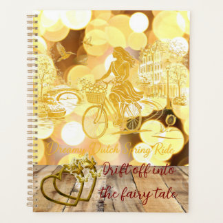 GoldAmsterdam Abstract Romantic Vintage StreetRide Planner