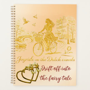 GoldAmsterdam Abstract Romantic Vintage StreetRide Planner