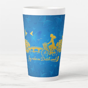 GoldAmsterdam Buoyant Dreamy Minimalistic Romantic Latte Mug
