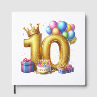 Golden 10th Birthday