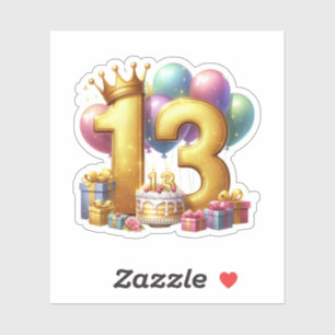 Golden 13th Birthday