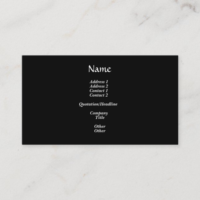 Golden "3-D" Holy Trinity Symbol 2 Business Card (Front)