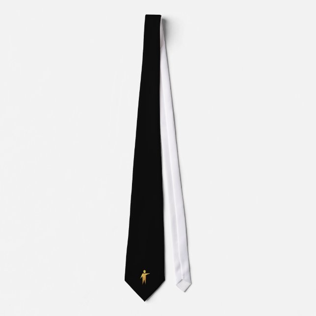 Golden "3-D" Priest/Minister 2 Tie (Front)
