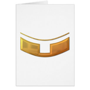 Golden "3-D" Priest/Minster Collar