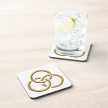 Golden "3-D" Trinity Rings