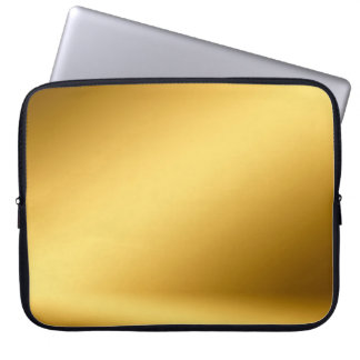 Golden 3d room. Background3d, abstract, autumn, gr Laptop Sleeve