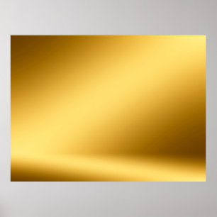 Golden 3d room. Background3d, abstract, autumn, gr Poster