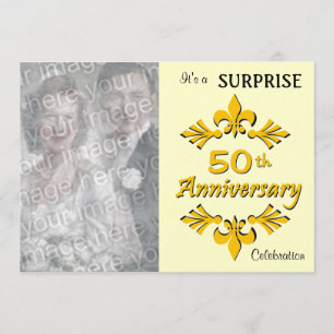 Golden (50th) Anniversary Party invitations