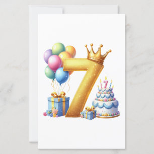 Golden 7th Birthday