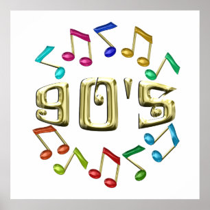 GOLDEN 90s Poster