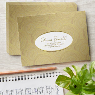Golden Abstract Envelope