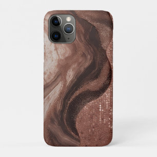 Golden Abstract Texture With Glitter Details ✨ iPhone 11 Pro Case