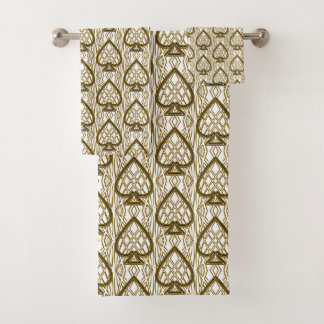 golden ACE ticket Bath Towel Set
