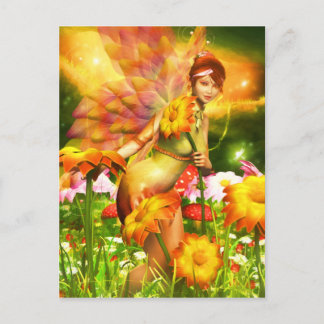 Golden Adornments Postcard