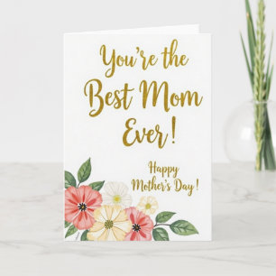 Golden Affection Greeting Card