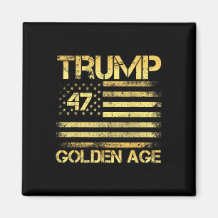 Golden Age 2025 Us Trump _ Golden Age Of America Magnet