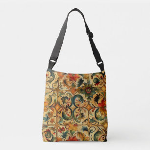 Golden Age Botanical  Crossbody Bag