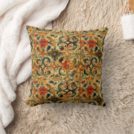 Golden Age Botanical Cushion