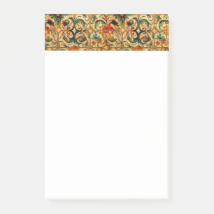 Golden Age Botanical Design Post-it Notes