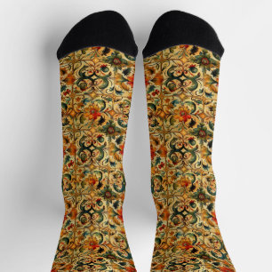Golden Age Botanical Socks