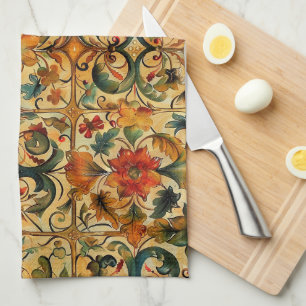 Golden Age Botanical Tea Towel