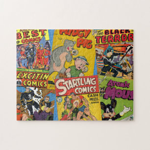 "Golden Age Comics Covers" Jigsaw Puzzle
